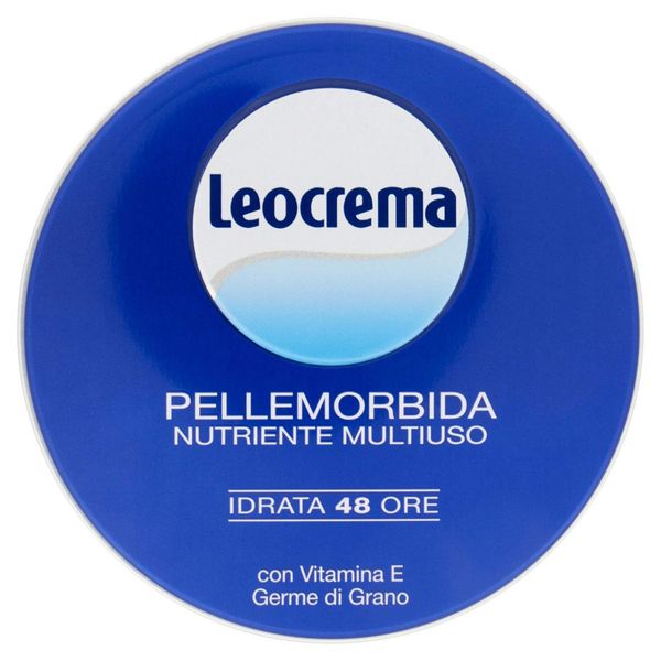 Leocrema:"Pellemorbida" Multipurpose Nourishing Cream with Vitamin E and Wheatgerm 150ml 5.07fl.oz [ Italian Import ]