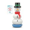 Melissa & Doug Snowman Stacker木製幼児用玩具( 8個)