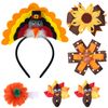 Wittocs Thanksgiving Turkey Headband for Fall Party Accessory