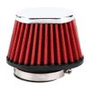 2Pcs Motorcycle 55mm Mushroom Head Engine Air Cleaner Filter Accessory Universal