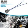 uxcell Side Light Connector Replacement No.9098011149 for Toyota 2pin