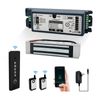 Wi-Fi Access Control 380lb Holding Force Magnetic Door Lock  with smart control