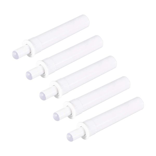 sourcing map Damper Buffers Soft Quiet Close for Cabinet Door Drawer White 5pcs