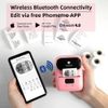 Phomemo M110 Bluetooth Thermal Printer Small Business Label Maker +3 Rolls Paper