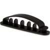 InLine 59970 10er Pack Kabelmanager, mit Klebesockel, 8,5cm, schwarz
