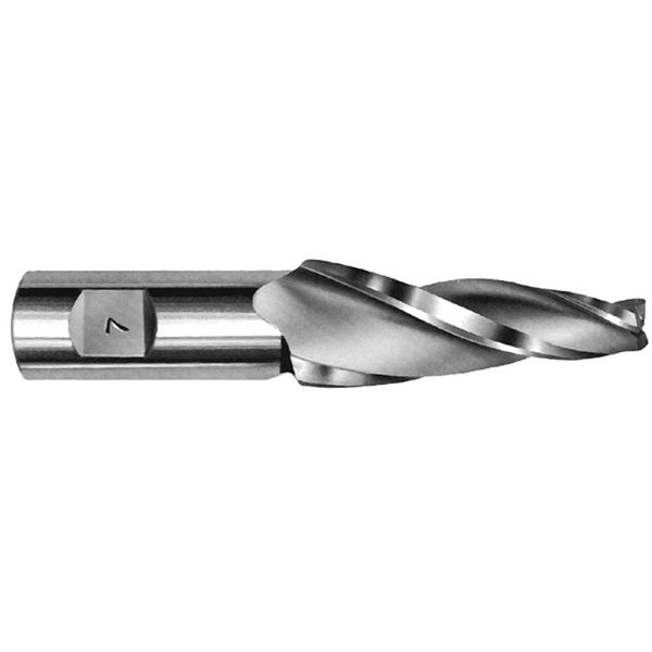 3/16" Tip Dia. x 2-1/4" Flute Length - Solid Carbide Tapered End Mill - 2 Degree Per Side