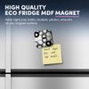 1 x Square MDF Magnets - ky Vinyl Records 36168