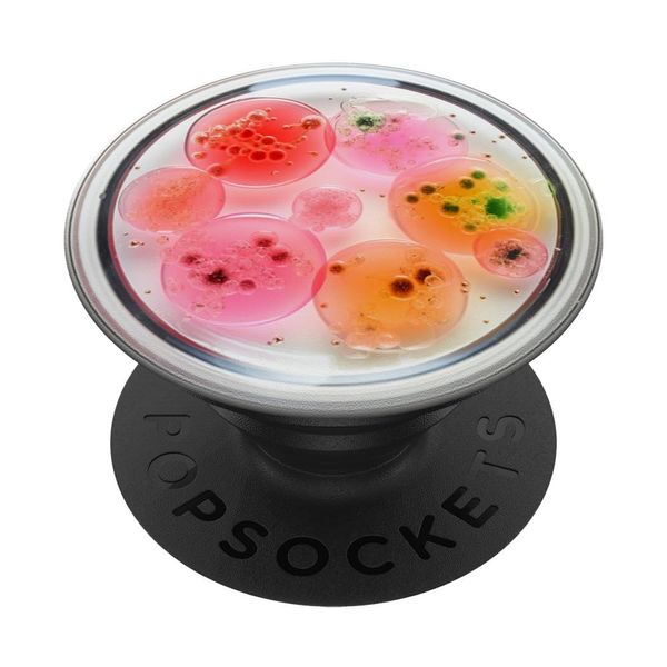 Petri Dish with Bacteria Laboratory Assistent PopSockets Standard PopGrip