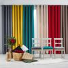 Douceur d'Intérieur 1609128 Curtains, Polyester, White, 140 x 260 cm