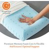 Bed Memory Foam Pillow Soft and Comfortable Standard Size Pillows for Sleeping