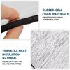 1Pcs High quality self adhesive backing Sound Deadener Insulation Mat 59''x39''