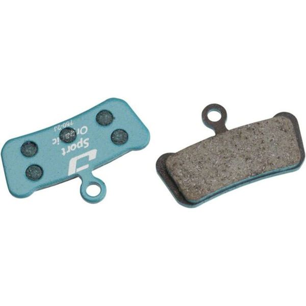 Jagwire Sport Organic Disc Brake Pad - SRAM (Guide), Blue, TU