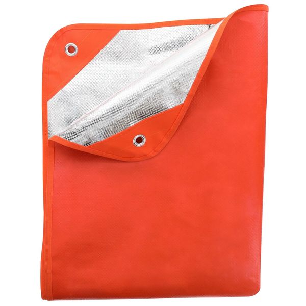 UST Survival Blanket/Tarp 2.0 with Windproof and Waterproof Material for Emer...
