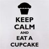 Keep Calm and Eat A Cupcake - 10oz - Ceramic Mug for Coffee/Tea