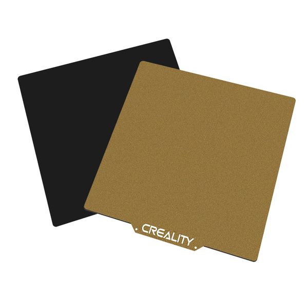 Creality Official PEI Plate with Adhesive for Creality Ender 3/Ender 3 Pro/Ender 3 V2/Ender 3 S1/Ender 3 S1 pro/Ender 3 neo/Ender 3 v2 neo/Ender 5/Ender 5 Pro and All 235 * 235mm Size 3D Printer