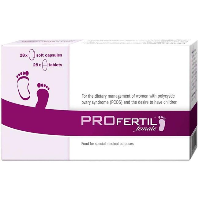 PROFERTIL Female 2*28 capsules, BEST for WOMEN FERTILITY; Long Exp Date