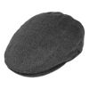 Jaxon & James Herringbone Flat Cap - Charcoal Medium