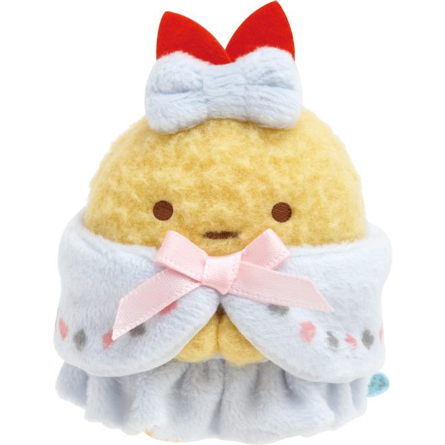 San-X Sumikko Gurashi "Sumikko in Wonderland" Tenori Plush Shrimp Furano Tail (Alice) MF65201