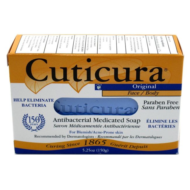 Cuticura Original Medicated Soap Bath Size 5.25 Ounce