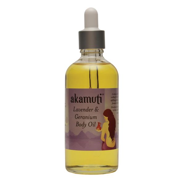 Akamuti Lavender & Geranium Body Oil 100ml by Akamuti