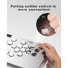 Kailh Switch Customized Low Profile Switches for Cosmoxgaming All-Button Leverless Controller & Mechanical Keyboard (20 PCS) (Crystal Switch)