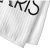 YouCustomizeIt Paris & Eiffel Tower Kitchen Towel - Waffle Weave - Partial Print
