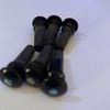 six New solid  Ebony With Abalone Dots Guitar End Pins From CF Martin for strap