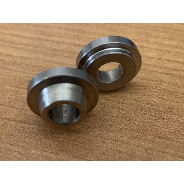 Need Extra Space?  Premium Stainless Special Holley Carb Throttle Bushings