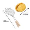 Oreshnitsa Walnut Cookie Mold Maker - 12 Oreshki Molds - Nut Cookies Maker