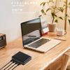 SinLoon RJ45 Network Splitter Adapter Gigabit 1000Mbps Ethernet Cable 1/4 4 Device Simultaneous Access RJ45 Network Extension Connector with USB Interface Data Cable Small Black