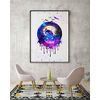 Uhomate Jack and Sally Nightmare Before Christmas Home Canvas Prints Wall Art Inspirational Quotes Wall Decor Living Room Bedroom Bathroom Artwork C027 (13X19)