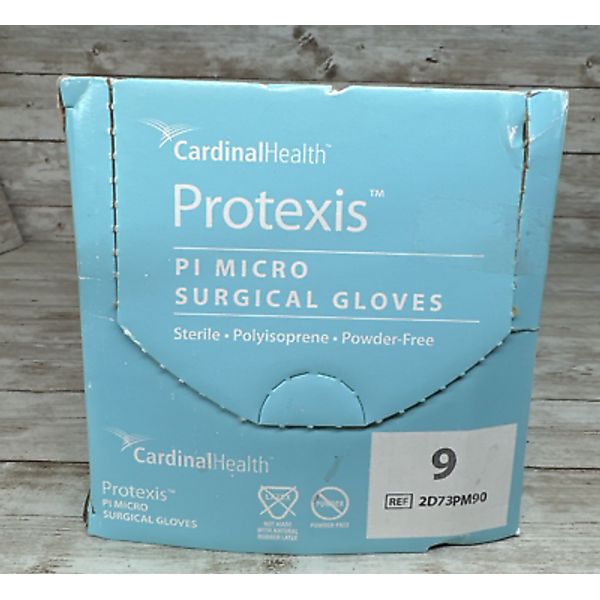 Protexis PI Micro Surgical Gloves Sterile Cardinal Health Size: 9 *See Date*