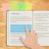 Guided Reading Highlight Strips Colored Overlay Reading Tracking Rulers Helps with Reduce Visual Stress (8 Pack)