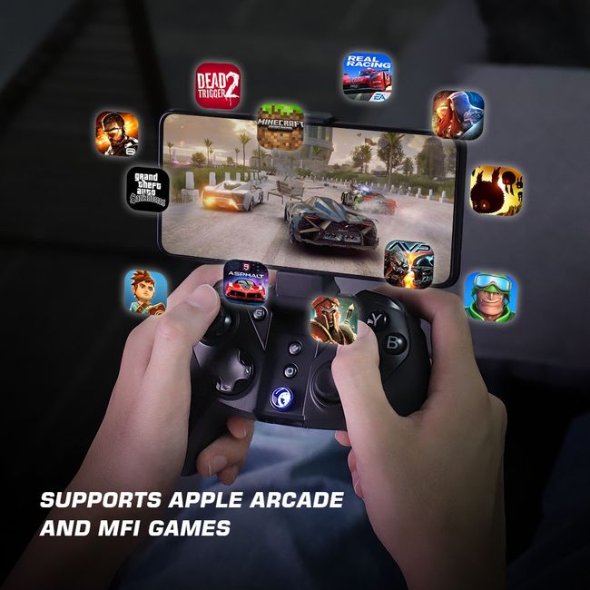  GameSir X2 Bluetooth Mobile Game Controller, Bluetooth 5.0  Support Android/iOS iPhone Xbox Cloud Gaming, Google Stadia, GeForce Now,  MFi Apple Arcade Games : Cell Phones & Accessories
