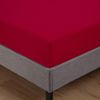 Softex Royal Fitted Sheet (Cherry Red, 160 x 200 cm)