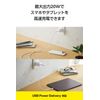Elecom EC-AC6820WF Type-C USB-C 20W USB PD Compatible, 1 Port, PSE Certified, GaN Utilized, Folding Plug, Shirochan