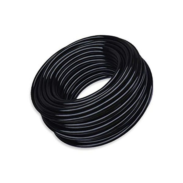 Felimoa Watering Hose, Gardening Watering Hose, Gardening Hose, Inner Diameter 0.2 inches (4 mm), Total Length 166.3 ft (50 m) (Black)