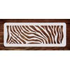 Zebra Stripe Stencil, 14 x 4.5 inch - Animal Skin Pattern Border