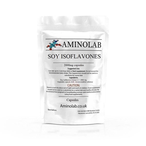 Aminolab - Soy Isoflavones 2000mg 60 Capsules