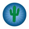 TGM Cactus Blue Ombre PopSockets Stand for Smartphones and Tablets