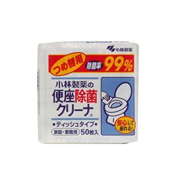 Kobayashi Pharmaceutical Toilet Seat Disinfecting Cleaner, if Replacement Sheets x Pack