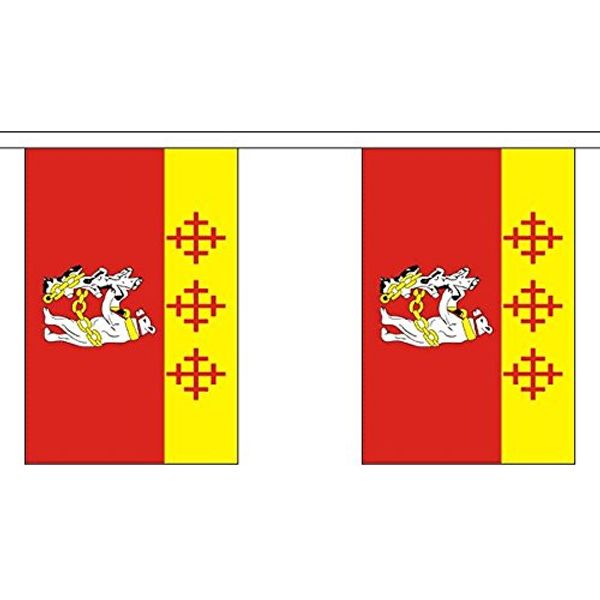 Warwickshire Bunting (30 flags) 9m