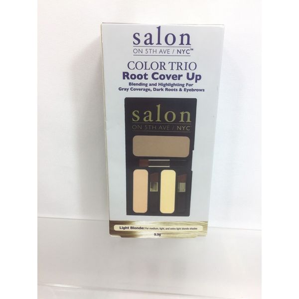 Salon On 5th Ave Color Trio Root Cover Up Light Blonde Grey Highlight Eyebrow