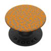 Dark Orange Leopard Cheetah Animal Print PopSockets Swappable PopGrip