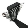 12 Pieces Metric Combination Wrench Set 12 Points Polished Spanner Tool