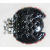 Crystal Brooch Lapel Pin"Lady Bug"
