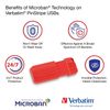Verbatim Pinstripe 64GB USB 2.0 Flash Drive (24337385)