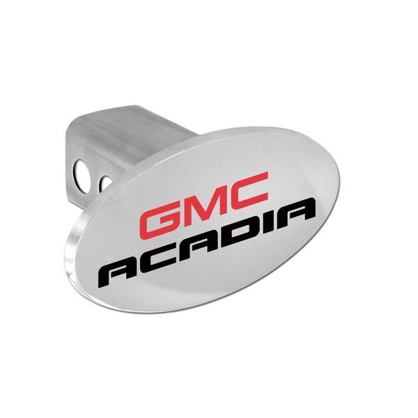 GMC Acadia Metal Trailer Hitch Cover Emblem Plug (2 inch Post)