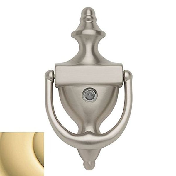 Baldwin 0103031 Colonial Door Knocker, Unlacquered Bright Brass