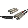 XLR Female to Phono/RCA Adapter For Audio Interconnection